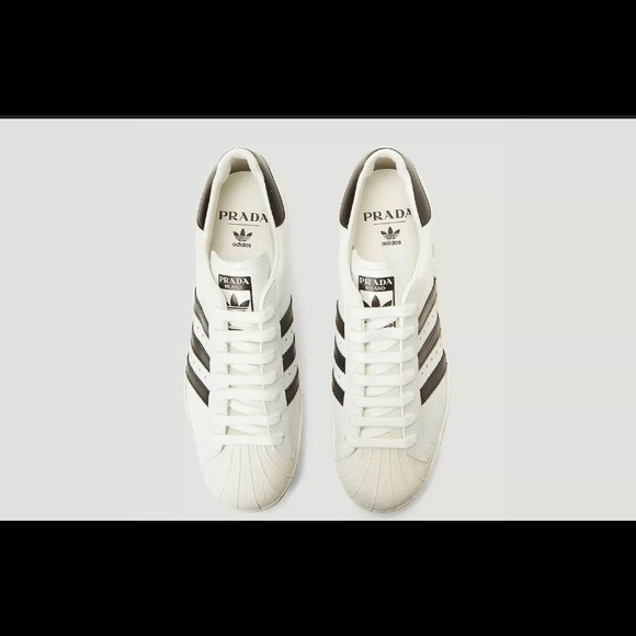 Classic Adidas superstar shell toes made by Prada - Picture 2 of 6
